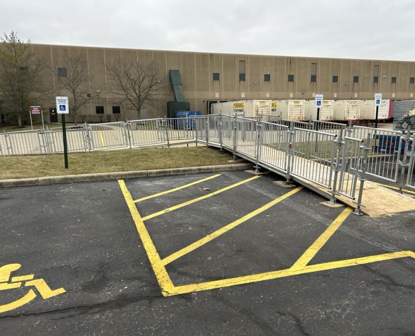 Scafolding Ramp Public Access Stair Systems & Ramps - American Scaffolding